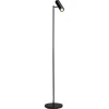 Kwantum Vloerlampen*Vloerlamp Cura Zwart