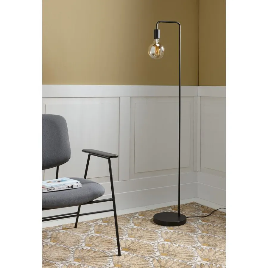 Kwantum Vloerlampen*Vloerlamp Daphne Zwart