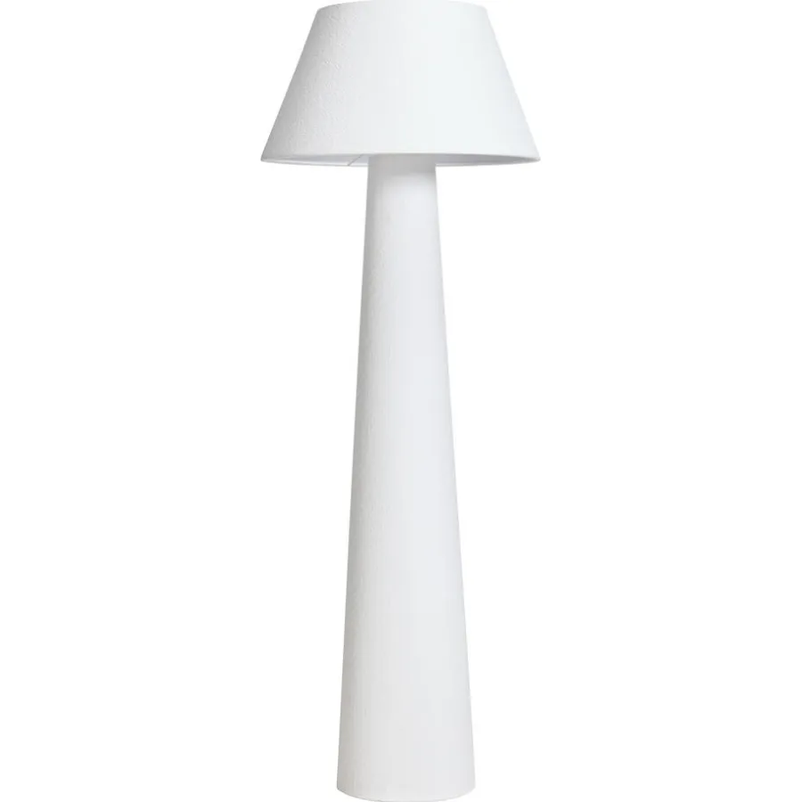 Kwantum Vloerlampen*Vloerlamp Pandia Bouclé Off-White