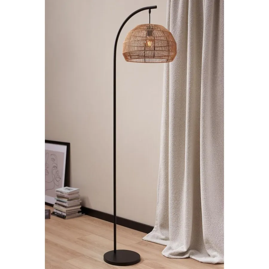 Kwantum Vloerlampen*Vloerlamp Segin Naturel
