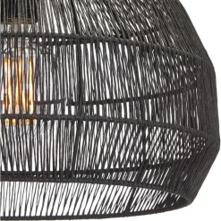 Kwantum Vloerlampen*Vloerlamp Segin Zwart