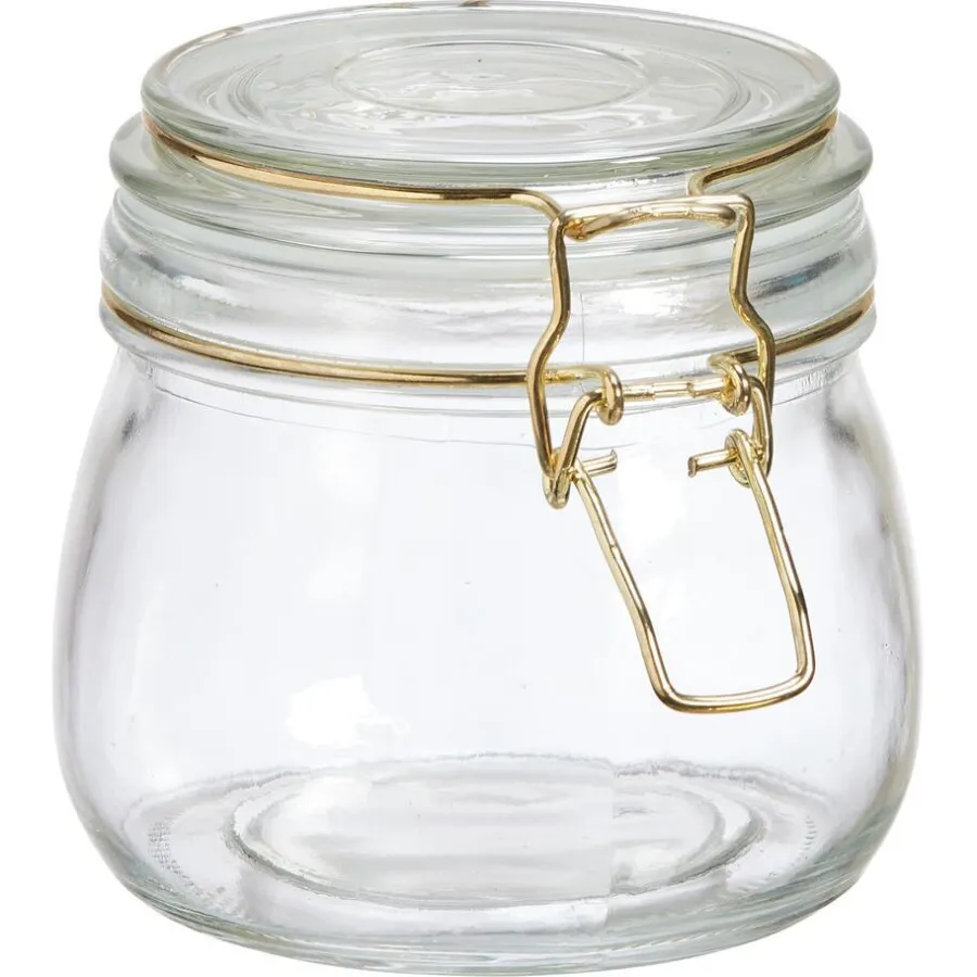 Kwantum Voorraadpotten & Blikken*Voorraadpot Glas Goud