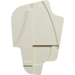 Kwantum Wanddecoratie*Wanddecoratie Napels Zand 40 Cm