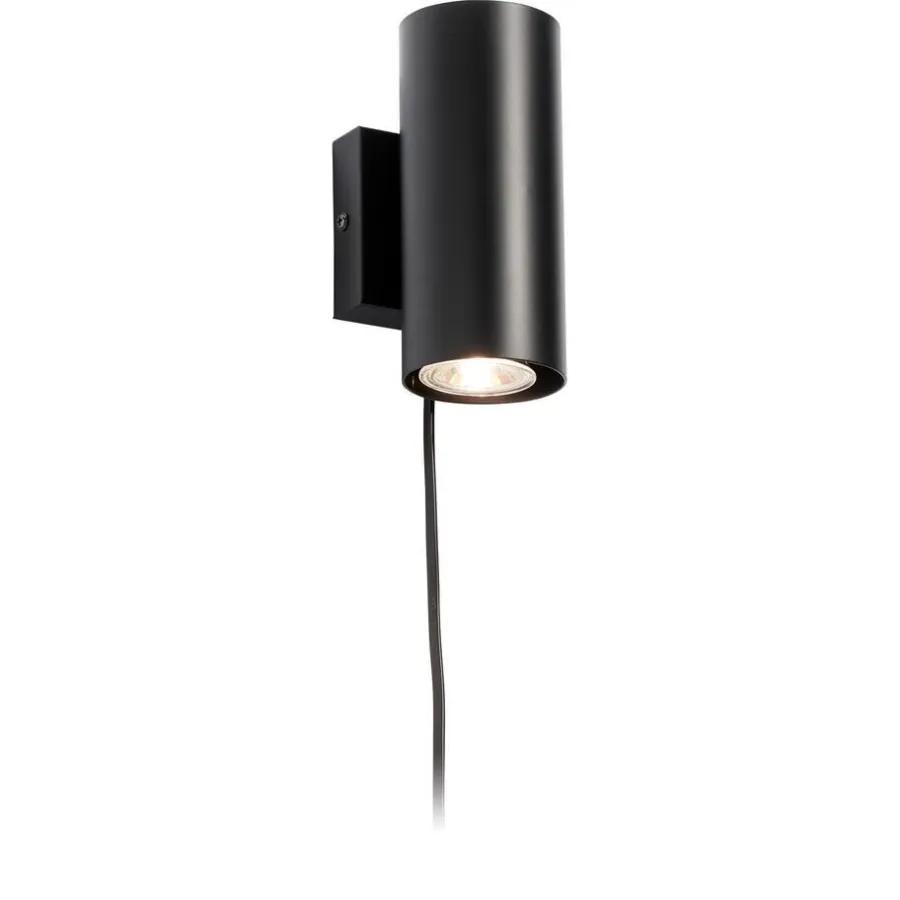Kwantum Wandlampen*Wandlamp Alpan Zwart