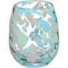 Kwantum Glazen|Glazen*Waterglas Confetti Multicolor - 300 Ml