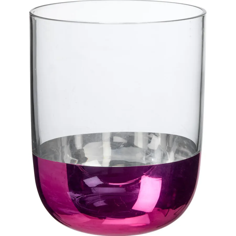 Kwantum Kerstservies|Glazen*Waterglas Sereen Metallic Roze - 350ml
