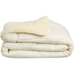 Kwantum Dekbedden*Winterdekbed Teddy Off White 200x200 Cm 200X200CM