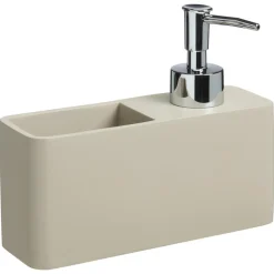 Kwantum Keukenaccessoires|Badkameraccessoires*Zeepdispenser Traverne Taupe