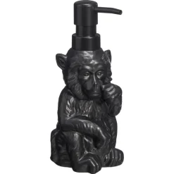 Kwantum Badkameraccessoires*Zeeppomp Aap Zwart
